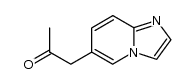 1-imidazo[1,2-a]pyridin-6-yl-2-propanone structure