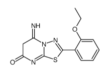 2-(2-ethoxyphenyl)-5-imino-[1,3,4]thiadiazolo[3,2-a]pyrimidin-7-one Structure