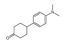 4-[4-(dimethylamino)phenyl]cyclohexan-1-one Structure