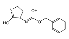 (S)-(2-氧代吡咯烷-3-基)氨基甲酸苄酯结构式