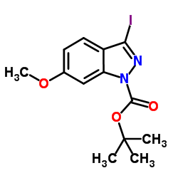 N-Boc-3-iodo-6-Methoxy-1H-indazole图片