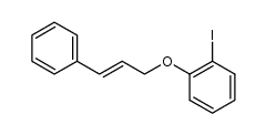 1-iodo-2-[(3-phenylprop-2-enyl)oxy]benzene Structure