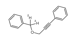 (3-benzyloxyprop-1-ynyl)benzene-d2 Structure