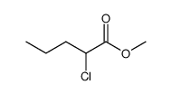 methyl rac-2-chloropentanoate Structure