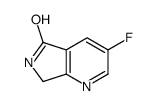 3-fluoro-6,7-dihydro-5H-pyrrolo[3,4-b]pyridin-5-one Structure