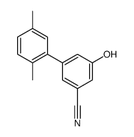 3-(2,5-dimethylphenyl)-5-hydroxybenzonitrile Structure