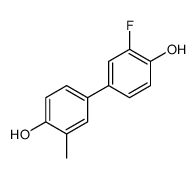 4-(3-fluoro-4-hydroxyphenyl)-2-methylphenol结构式