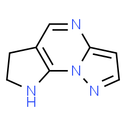 6H-Pyrazolo[1,5-a]pyrrolo[3,2-e]pyrimidine,7,8-dihydro-结构式