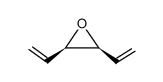 cis-2,3-divinyloxirane Structure