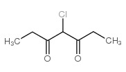 4-CHLORO-3,5-HEPTANEDIONE Structure