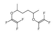 2,5-bis(1,2,2-trifluoroethenoxy)hexane Structure