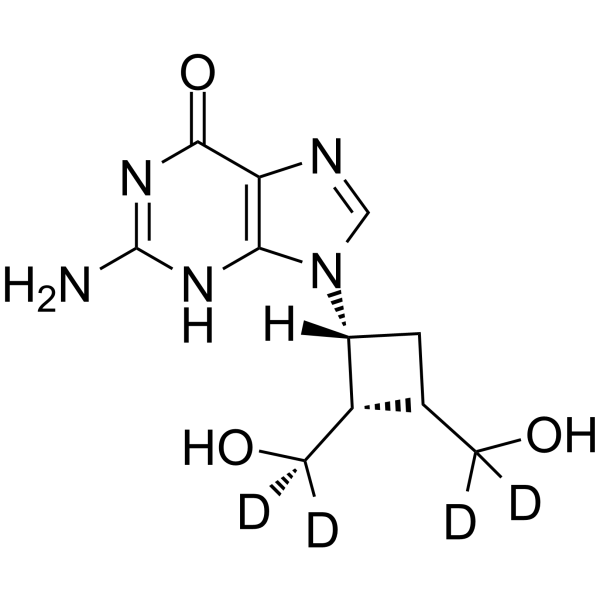 Lobucavir-d4 Structure