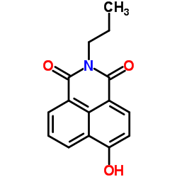 6-Hydroxy-2-propyl-1H-benzo[de]isoquinoline-1,3(2H)-dione结构式