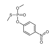 1-[methoxy(methylsulfanyl)phosphoryl]oxy-4-nitrobenzene结构式