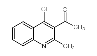 1-(4-Chloro-2-methyl-3-quinolinyl)-ethanone structure