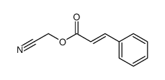 cyanomethyl cinnamate Structure