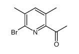 1-(6-bromo-3,5-dimethylpyridin-2-yl)ethan-1-one Structure