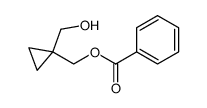 1,1-Cyclopropanedimethanol 1-benzoate Structure