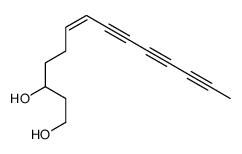 tetradec-6-en-8,10,12-triyne-1,3-diol结构式