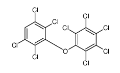 1,2,3,4,5-pentachloro-6-(2,3,5,6-tetrachlorophenoxy)benzene结构式