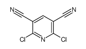 2,6-dichloropyridine-3,5-dicarbonitrile Structure