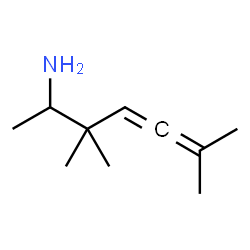 4,5-Heptadien-2-amine,3,3,6-trimethyl-结构式