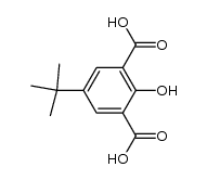 5-(TERT-BUTYL)-2-HYDROXYISOPHTHALIC ACID结构式