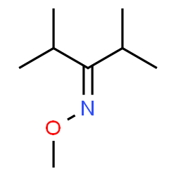 2,4-Dimethyl-3-pentanone O-methyl oxime结构式