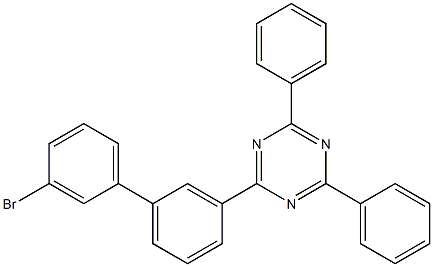 2-(3'-BroMo-biphenyl-3-yl)-4,6-diphenyl-[1,3,5]triazine picture