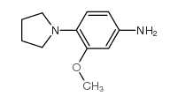 1-(4-amino-2-methoxyphenyl)pyrrolidine Structure