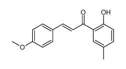1-(2-hydroxy-5-methylphenyl)-3-(4-methoxyphenyl)prop-2-en-1-one Structure