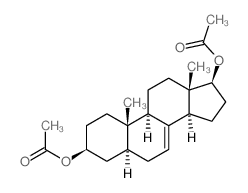 5a-Androst-7-ene-3b,17b-diol, diacetate (6CI,7CI,8CI)结构式