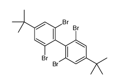 1,3-dibromo-5-tert-butyl-2-(2,6-dibromo-4-tert-butylphenyl)benzene结构式