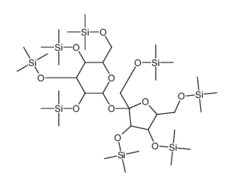 TRIMETHYLSILYLSUCROSE Structure