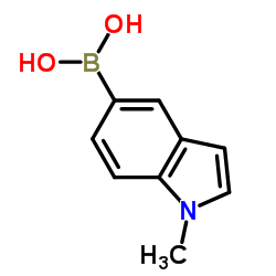 (1-Methyl-1H-indol-5-yl)boronic acid Structure