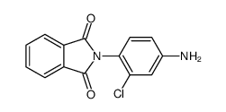 N-(4-氨基-2-氯苯基)酞酰亚胺结构式