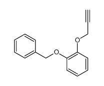 o-benzyloxyphenyl propargyl ether Structure