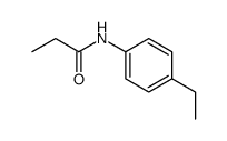 N-(4-ethylphenyl)propanamide结构式