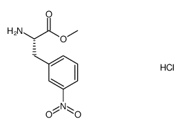 H-Phe(3-NO2)-OMe*HCl structure