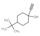 Cyclohexanol,4-(1,1-dimethylethyl)-1-ethynyl-结构式