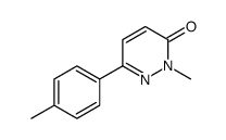 2-methyl-6-(4-methylphenyl)pyridazin-3-one Structure