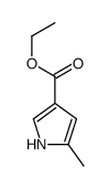 5-甲基吡咯-3-甲酸乙酯结构式