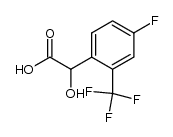 2-trifluoromethyl-4-fluoromandelic acid Structure
