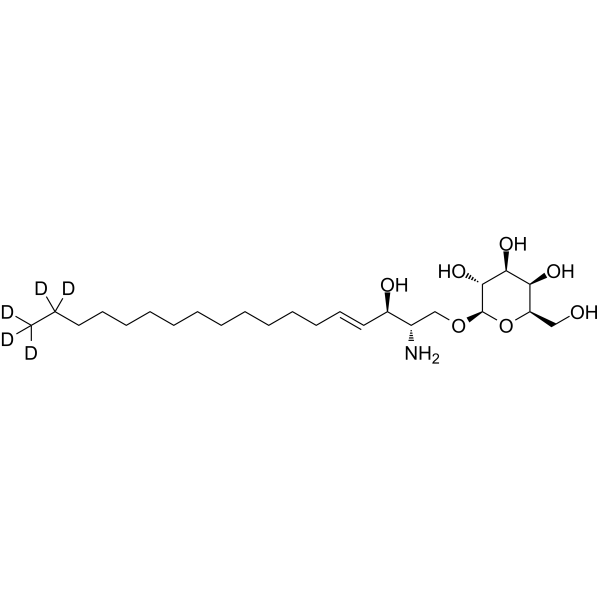 Psychosine-d5 Structure