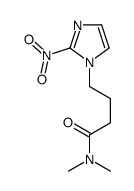 N,N-dimethyl-4-(2-nitroimidazol-1-yl)butanamide Structure