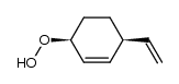 cis-6-Hydroperoxy-3-vinylcyclohex-1-en结构式