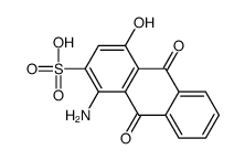 1-amino-9,10-dihydro-4-hydroxy-9,10-dioxoanthracene-2-sulphonic acid picture