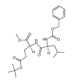 Z-Leu-Glu(OtBu)-OMe Structure