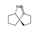 Spiro[4.4]nonan-1-one, 6-amino-, (5S,6S)- (9CI) Structure