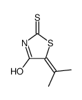 5-propan-2-ylidene-2-sulfanylidene-1,3-thiazolidin-4-one Structure